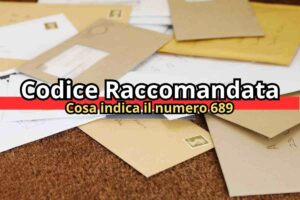 codice raccomandata