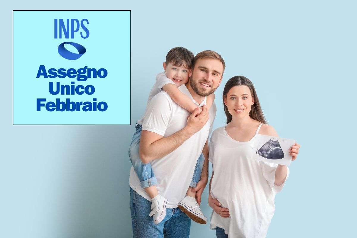 Giovane famiglia con bimbo in arrivo