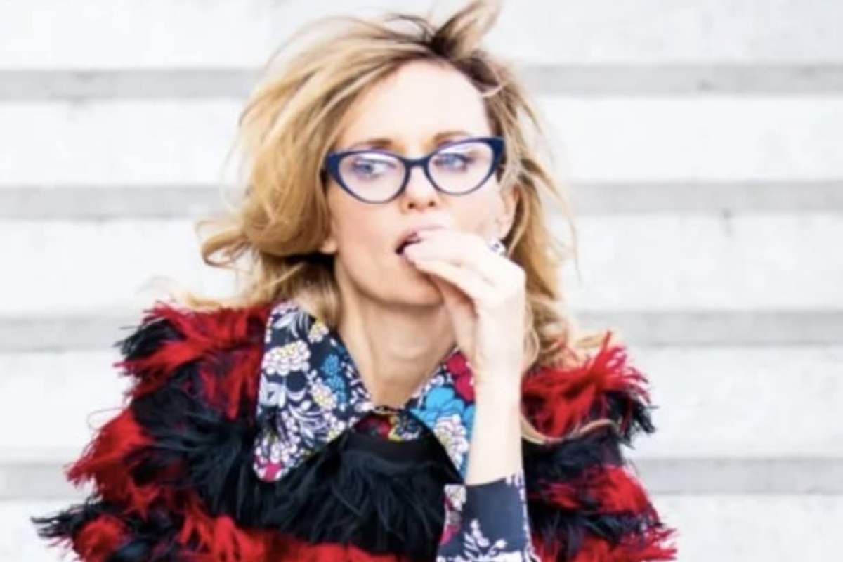 Justine Mattera intimo trasparente