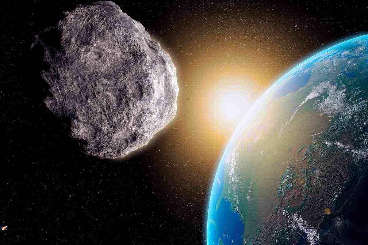 asteroide verso la terra